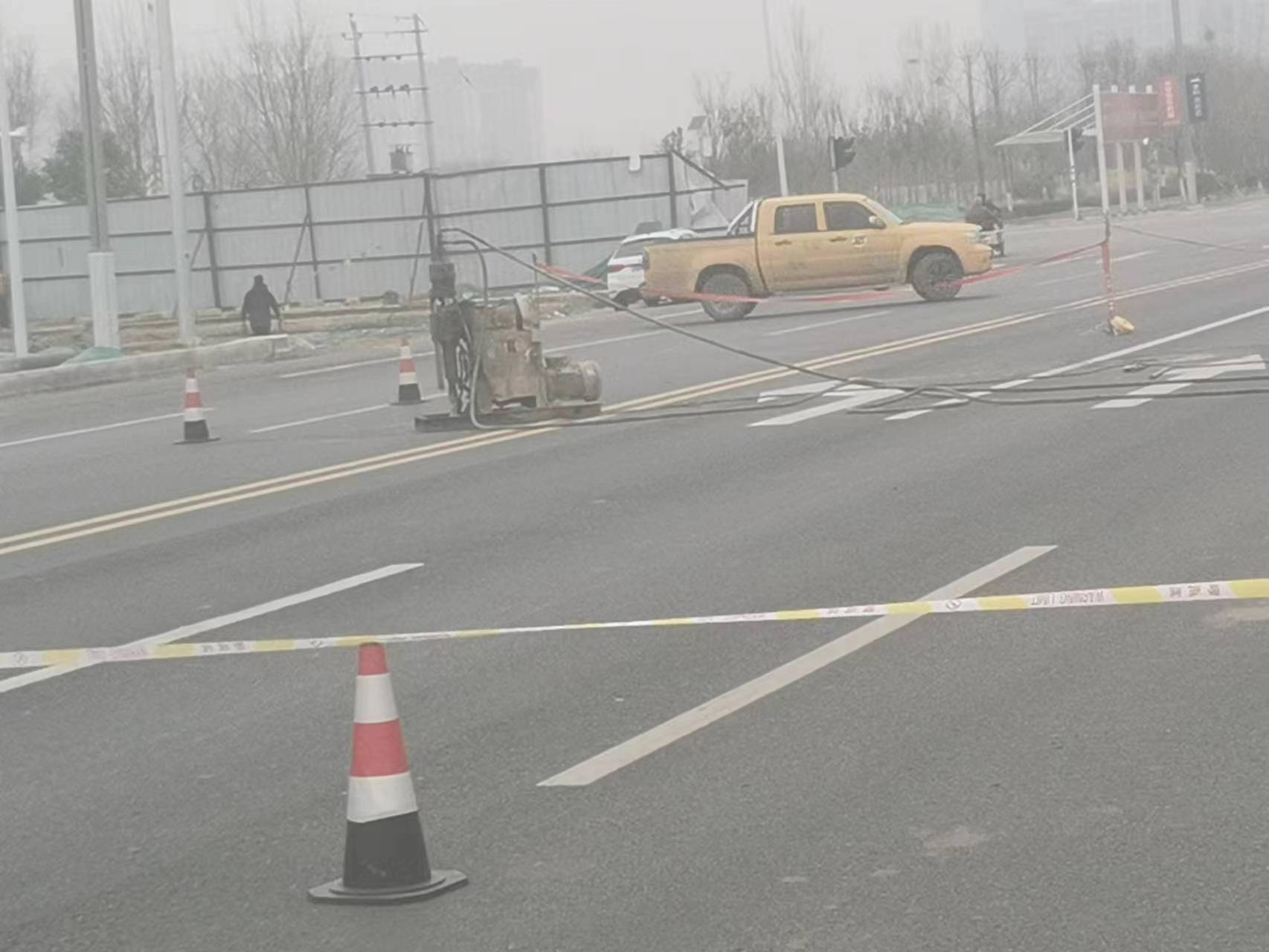 花溪马路注浆